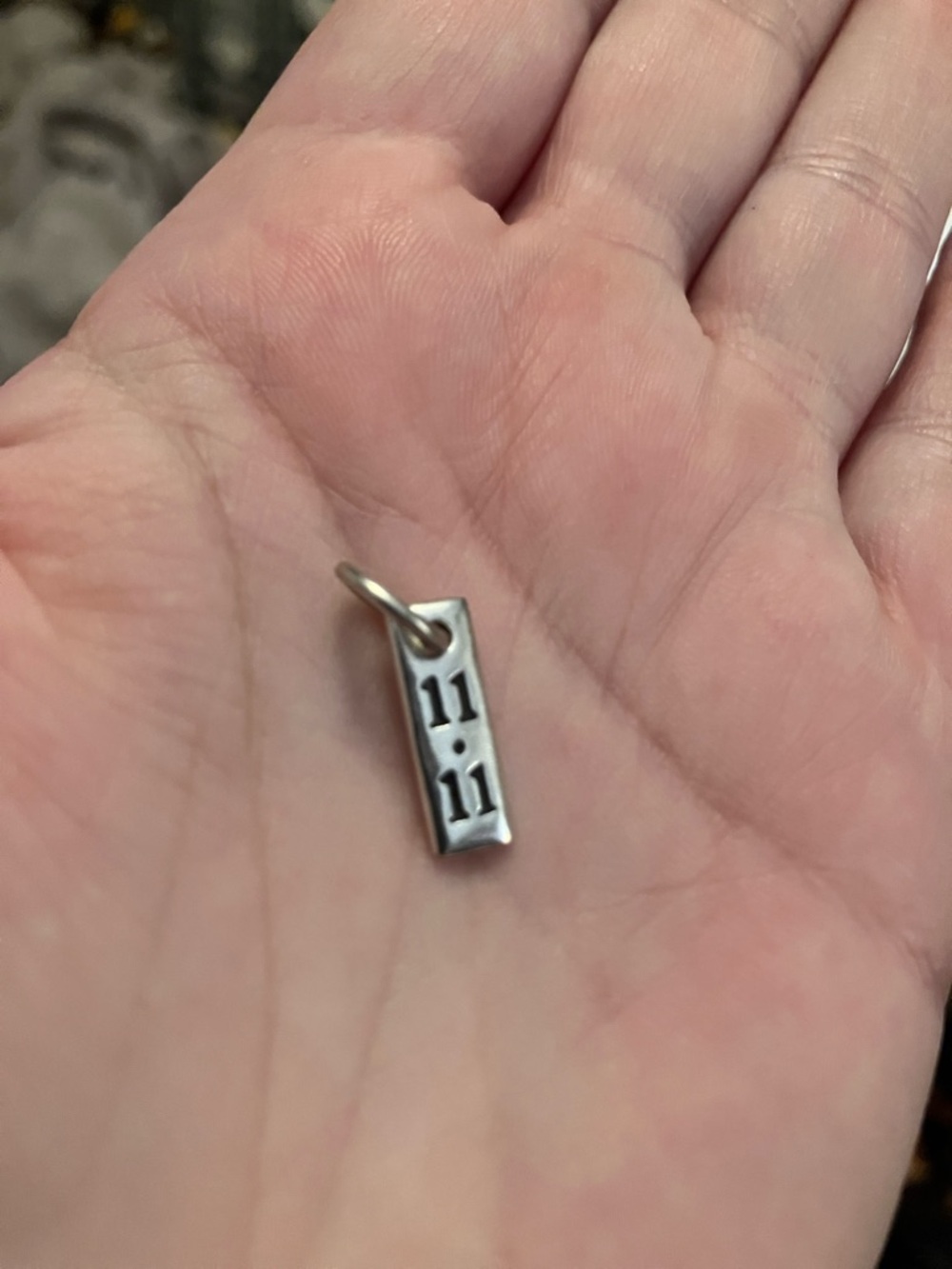 Katia 11:11 charm silver new